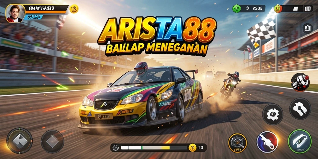 Gameplay menegangkan dengan grafis balapan yang memukau.