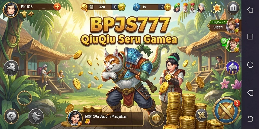 Tampilan gameplay BPJS777 yang menarik dan seru.