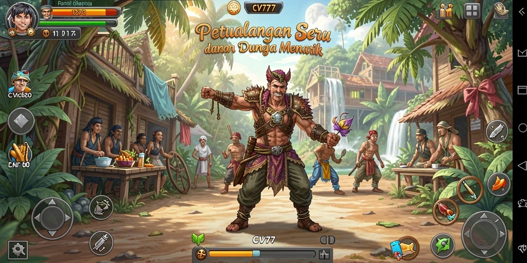 Screenshot gameplay CV777 menampilkan aksi seru dalam petualangan.