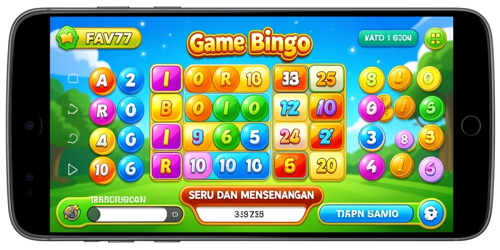 Gameplay seru dan interaktif dalam permainan Bingo.