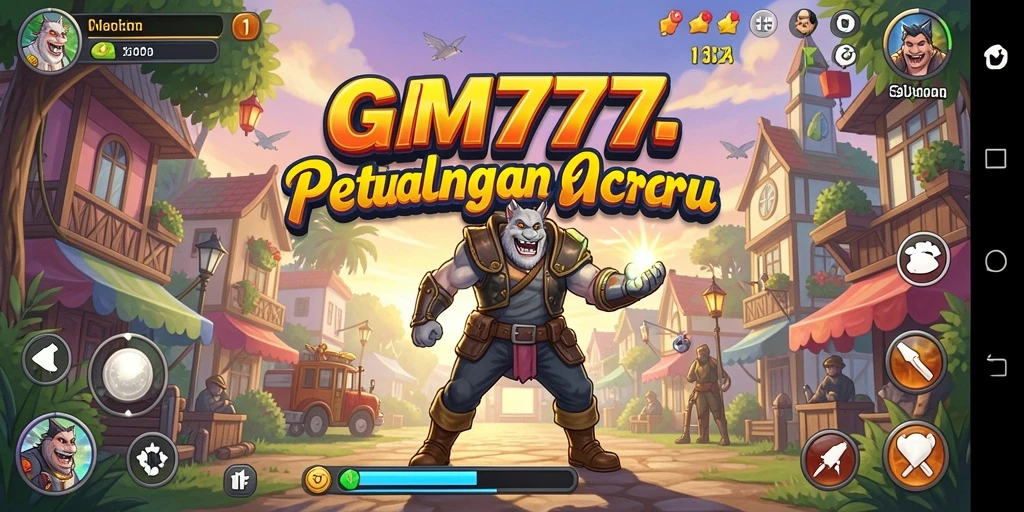 Tampilan menarik saat bermain GM777 dengan karakter yang beraksi.