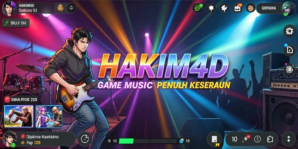 Tampilan gameplay HAKIM4D yang seru dan interaktif.