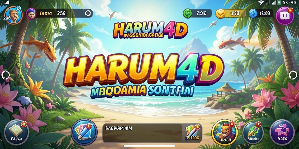 Tampilan gameplay HARUM4D yang menyenangkan dan interaktif.