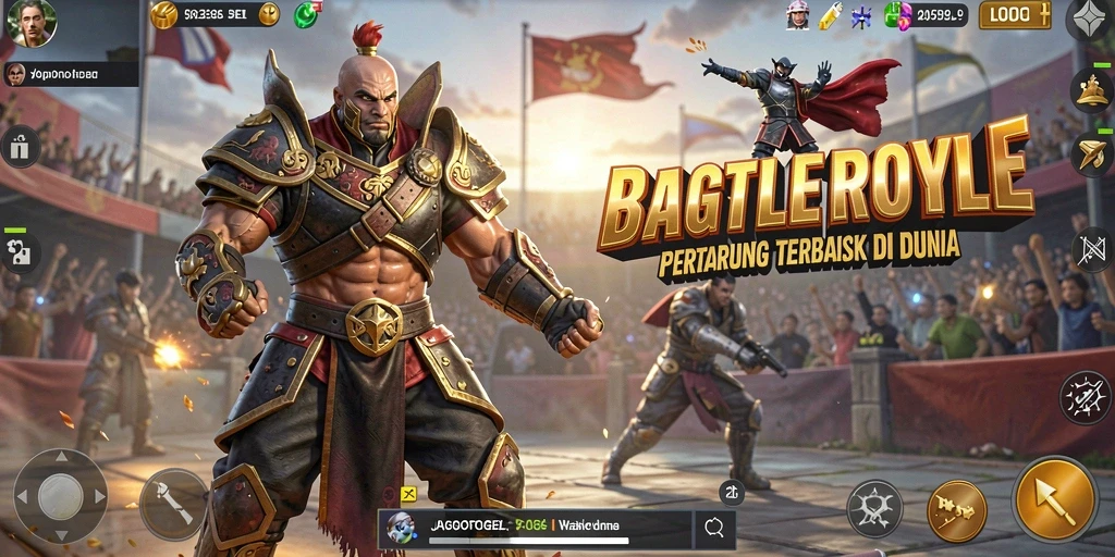 Gameplay mendebarkan di JAGOTOGEL dengan pertempuran seru.