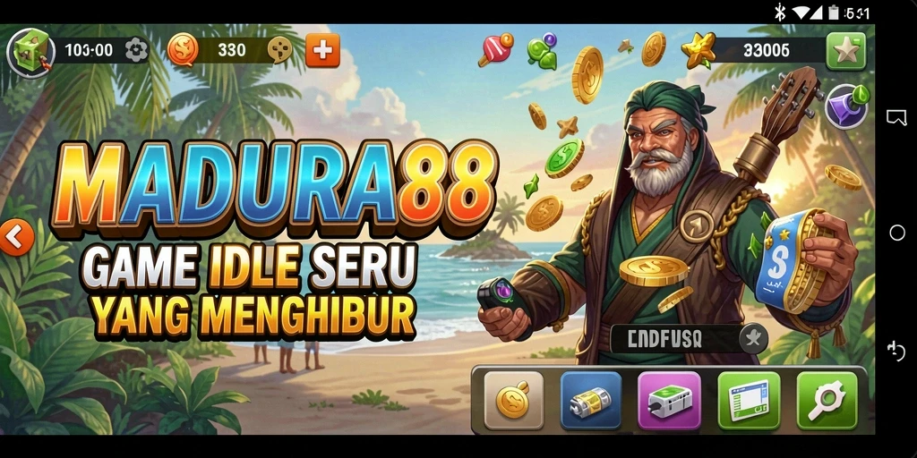 Tampilan menarik dari gameplay Idle MADURA88 yang memikat.
