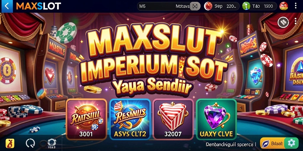 Tampilan menarik dari gameplay MAXSLOT yang mengasyikkan.