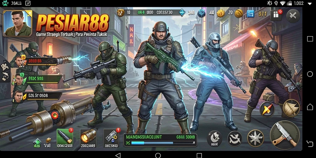 Tampilan gameplay PESIAR88 yang mendebarkan dengan strategi yang kompleks.