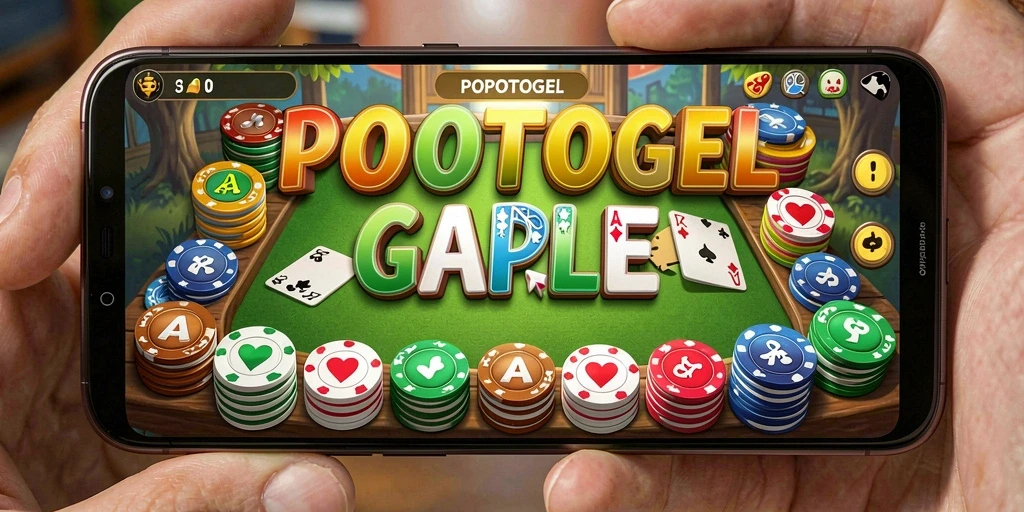 Tampilan gameplay Gaple yang menarik dan mengasyikkan.