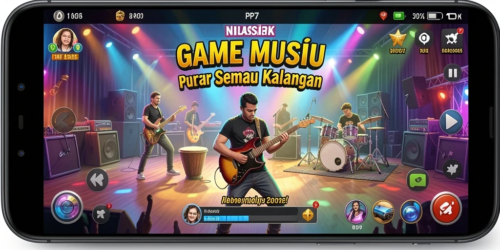 Screenshot PP7 yang menunjukkan gameplay seru dan interaktif.