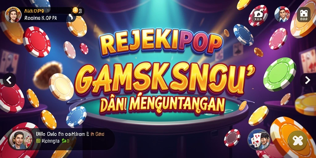 Tampilan gameplay REJEKIPOP yang seru dan interaktif.