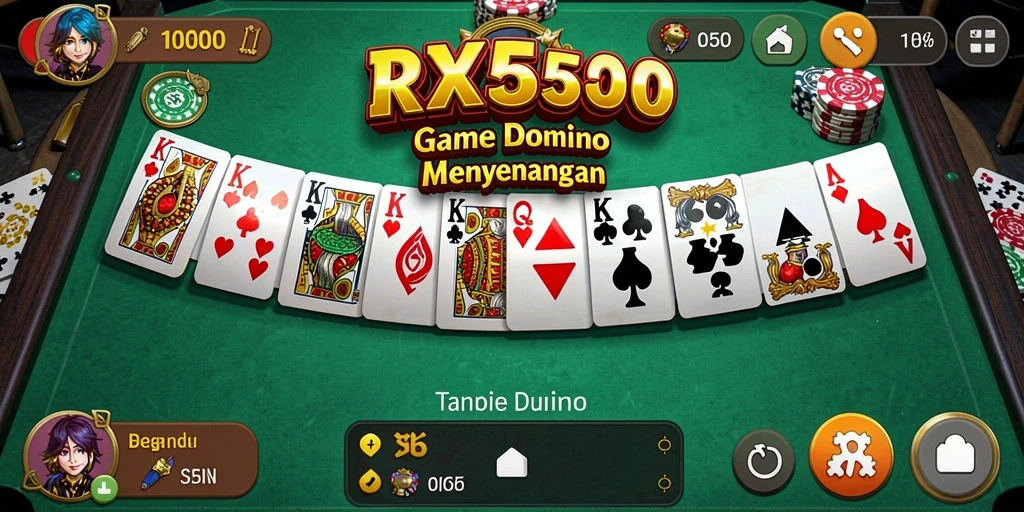 Tampilan gameplay RK55 yang seru dan interaktif.