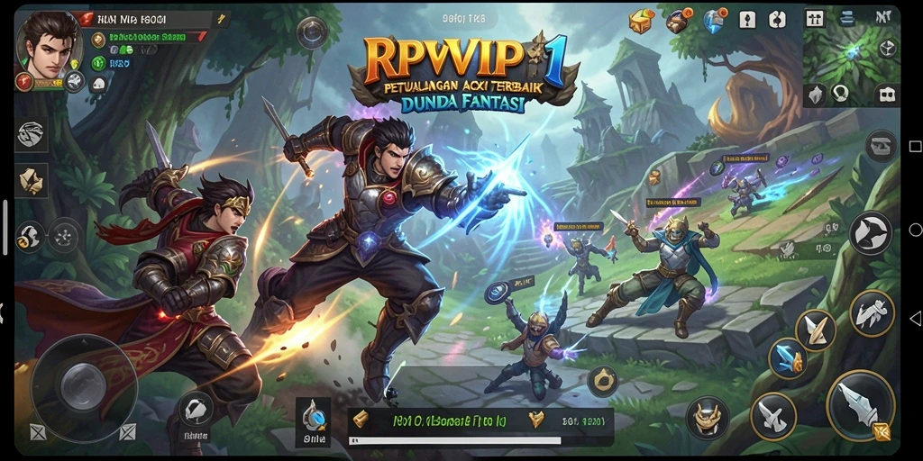 Tampilan gameplay RPVIP1 yang memukau dan penuh aksi.