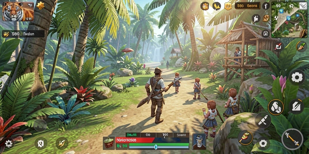 Gameplay S80 menampilkan simulasi kehidupan yang imersif dan menyenangkan.