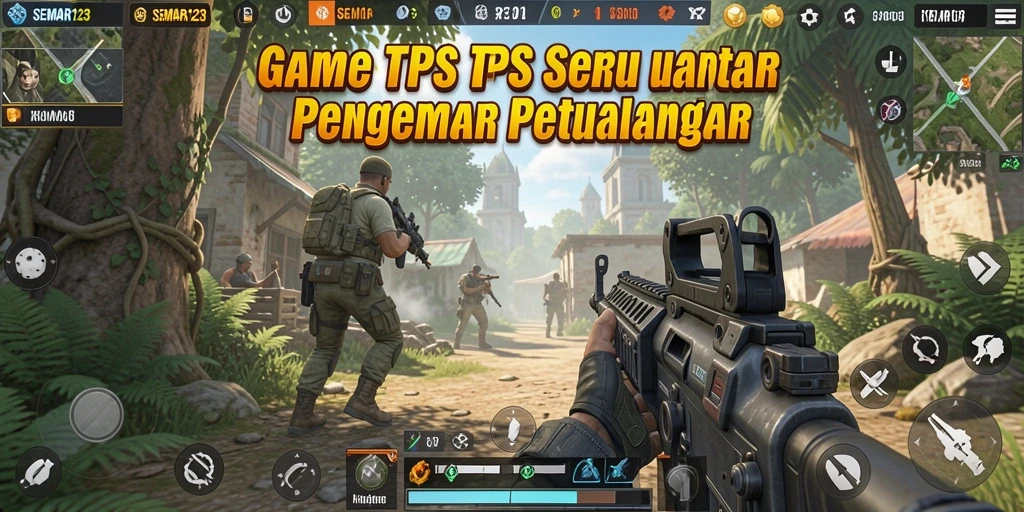 Tampilan gameplay epik dari SEMAR123 dengan aksi TPS mendebarkan.