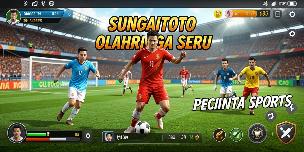 Tampilan menarik dari gameplay SUNGAITOTO yang penuh aksi olahraga.